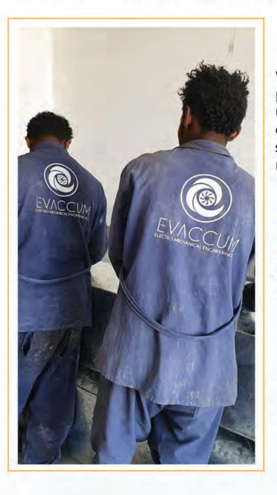 Evaccum crew on site